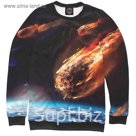 Свитшот женский "Метеориты", размер M STI-386884