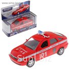 Модель машины пожарная охрана Lada Priora, масштаб 1:36