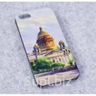 Чехол-накладка My-Case для iPhone 5/5s Петербург "Исаакиевская площадь Акварель" 