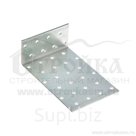 Уголок крепежный оцинкованный анкерный KUA 40х120х100х2 мм