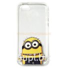 Чехол - накладка 'TPU силикон прозрачный - Миньон №22' для iPhone 5/5S