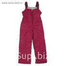 Полукомбинезон для девочки, рост 134 см, цвет бордовый ПКД-5/21