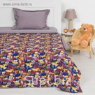 Покрывало гобеленовое "Этель" Радужные слоники 150х200 ± 2 см