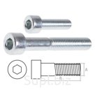 Винт М8х60 мм с внутренним шестигранником цинк DIN 912 10 шт в пласт конт STARFIX SMP1 33764 10