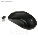 Мышь беспроводная Gembird MUSW-320, 1000 dpi, 2 кнопки, черная