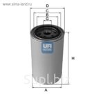 Фильтр масляный UFI 2341700
