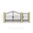 Кованые ворота и калитка 9