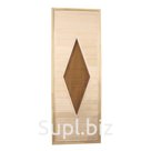 Дверь остеклённая Ромб (липа) артикул Д - 27 д