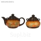 Чайная пара "Пестровка" 2 предмета, 1 л