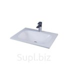 M55WPX0601WG BLISS D, раковина мебельная, искусственный мрамор, 60см, встроенная, глянец