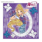 Фреска блестками (5 цветов по 2 г, стека) "Время чудес!", феи ВИНКС: Флора