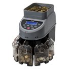 Счетчик-сортировщик монет CASSIDA Coin Max, 800 монет/мин., загрузка 1000 монет, 5 приемных лотков