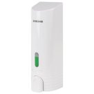 Диспенсер для жидкого мыла ЛАЙМА, наливной, 0,38 л, ABS-пластик, белый