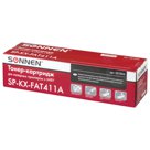 Тонер-картридж SONNEN (SP-KXFAT411A) для PANASONIC KX-MB1900/2000/2020/2030, ВЫСШЕЕ КАЧЕСТВО, ресурс 2000 стр.