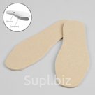 Стельки для обуви двухслойные 37р р пара цвет белый