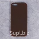 Чехол для iPhone 5/5S/SE, меняет цвет от температуры и прикосновения, коричнево-оранжевый