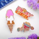 Набор значков "Плэй гёрл", разноцветная в золоте