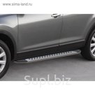 Пороги Bmw-Style Mitsubishi Pajero Sport 2008-2013-2016, овал 173 см, 2 шт. B173AL.4003.1