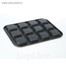 Форма для выпечки "Карри", 12 ячеек, антипригарное покрытие