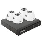 Комплект видеонаблюдения FALCON EYE FE-104AHD KIT «Дом», 4-х канальный, гибридный, 4 внутренние камеры
