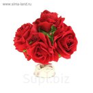 Сувенир "Букет алых роз"