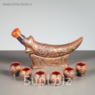 Штоф с рюмками "Кинжал" 8 предметов, 0,33 л