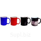 Кружка хамелеон (меняет цвет при нагреве) Цвет: красный, синий, черный.