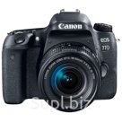 Зеркальный Фотоаппарат Canon EOS 77D 24 2 Mpix 1080 p Full HD SDXC Li ion черный