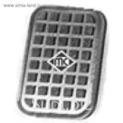 Накладка педали METALCAUCHO 02773
