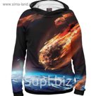 Худи женское "Метеориты", размер L STI-386884