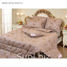 Одеяло легкое 142х205 верблюжья шерсть 150 гр, ткань тик