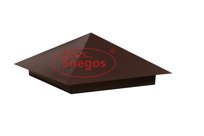 Колпак на столб забора Snegos "Классик"