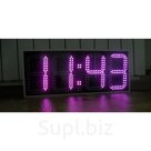 Часы настенные электронные в алюминиевом корпусе C-P4170-1.