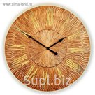 Часы TWINKLE, древесный материал, бронзовые