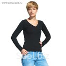 Футболка женская StanFashion, размер 48, цвет чёрный 180 г/м 32