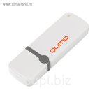 Флешка USB Qumo Optiva 02 4 Гб, белая