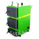 Комплект поставки: котел, тягорегулятор, термоманометр, колосники, шибер, асбестовая прокладка, комплет крепежей, зольный ящик.