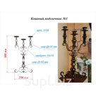 Кованый подсвечник 3