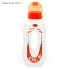 Бутылочка для кормления «Бублик», 250 мл, от 0 мес., цвет МИКС
