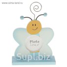 Фоторамка - визитница на подставке "Бабочка", фото 4 × 4