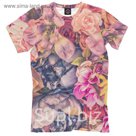 Футболка мужская Vintage Flower, размер XXL CVE-332598