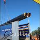 Трубы ППУ в ПЭ изоляции