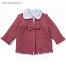Кардиган(пальто) детское, рост 74-80 см, цвет перламутр 1807_М