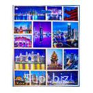 Пакет вырубная ручка 600х500х0,100 ПВД "Азия" БИГ 20кг 50шт /200