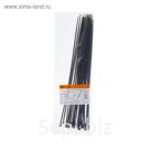 Хомуты нейлоновые TDM, 2.5х180 мм, черные, 25 шт, SQ0515-0327