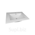 M70WCC0602WG64 SPIRIT, Раковина мебельная, керамическая, 60 см, встроенная, цвет: белый, глянец