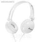 Гарнитура Partner 037177 Melody, 3.5, MIC, полноразмерная, белая