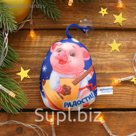 Брелок-антистресс на присоске "Радости!", хрюша, 11 см