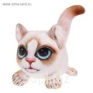 Мягкая игрушка "Котик Сиам"