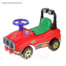 Толокар "Джип" №2, красный, без сигнала